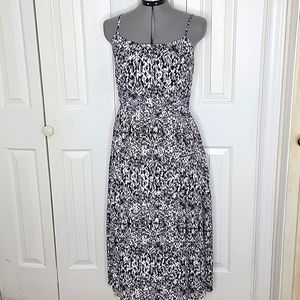 DKNY Sundress in Black & White Print Size S